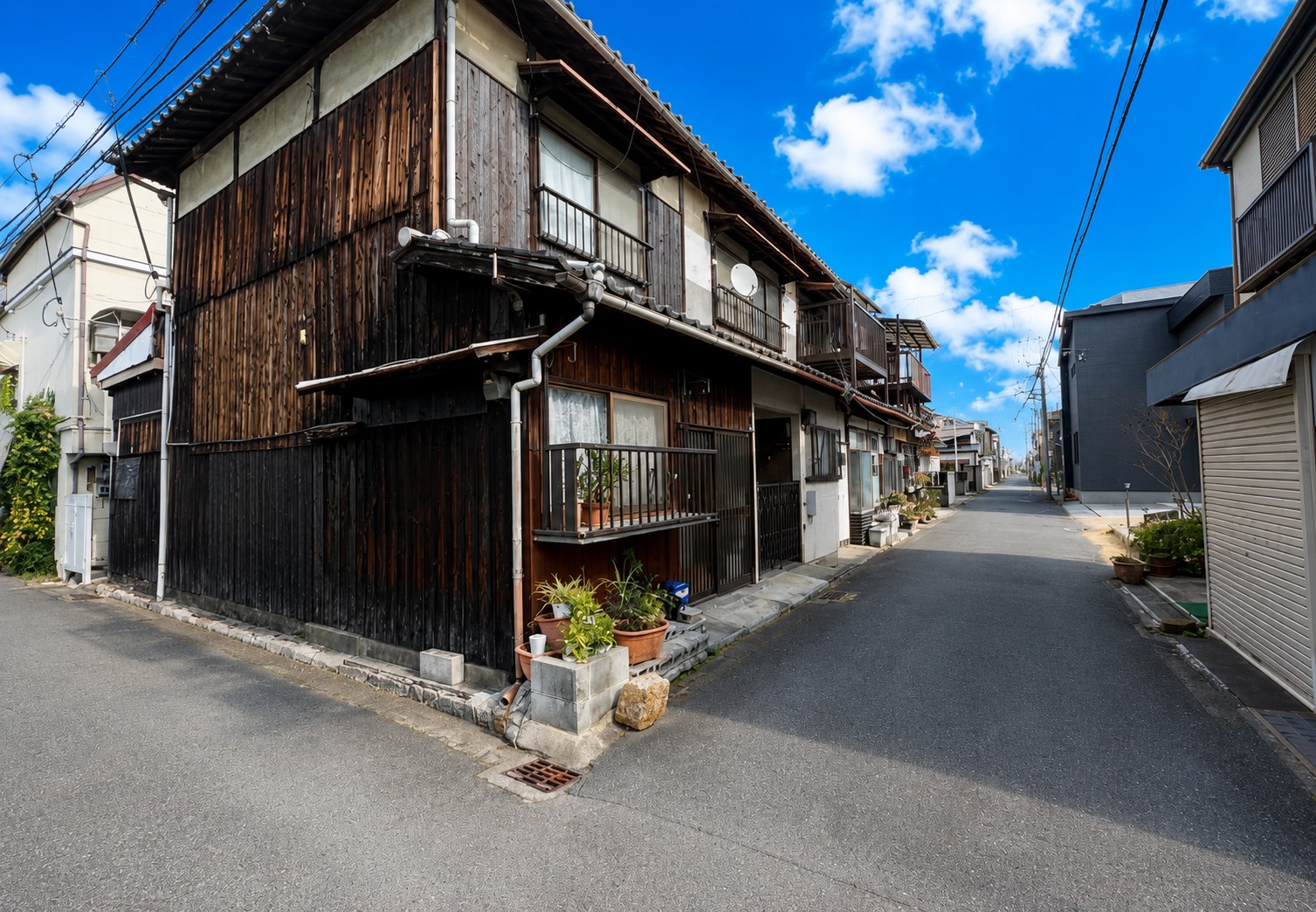 案件実績（岡山市奉還町４丁目の写真）作業前