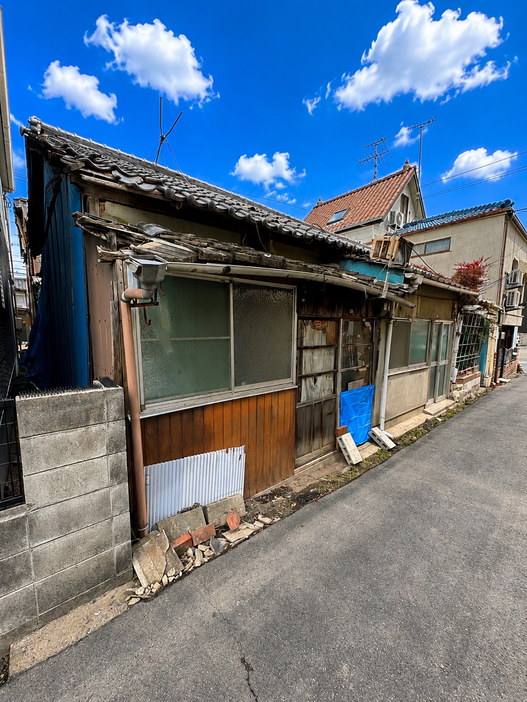 案件実績（岡山市奉還町４丁目の写真）作業前